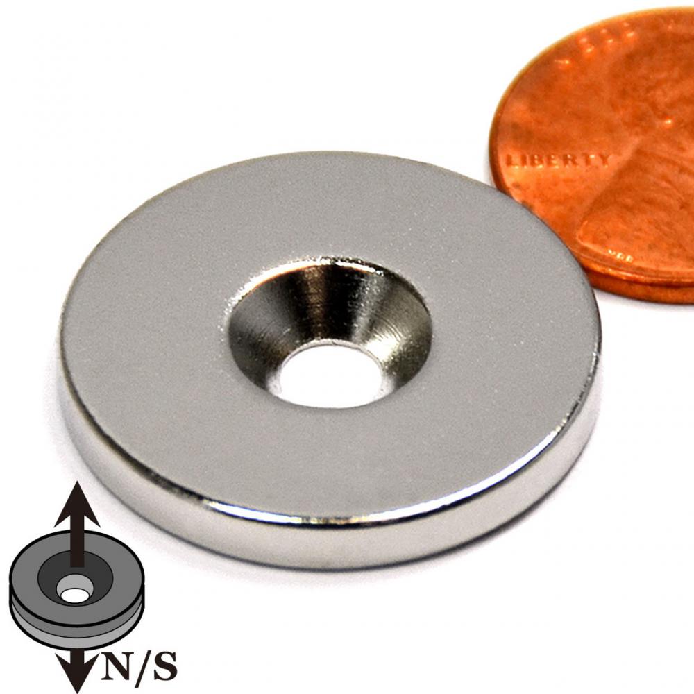 N52 Unbreakable Disc Magnet w/ #8
