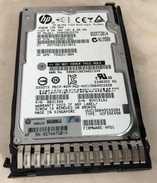 Nuovo 759210-B21 HPE 450GB 12G SAS 15K RPM 2.5 \ "SFF SC Enterprise Hard Drive in vendita