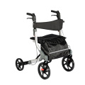 Rollator pliant premium avec siège et grandes roues