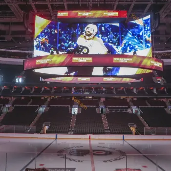 P4 Large Sports Screen: LED Display for Basketball Stadium