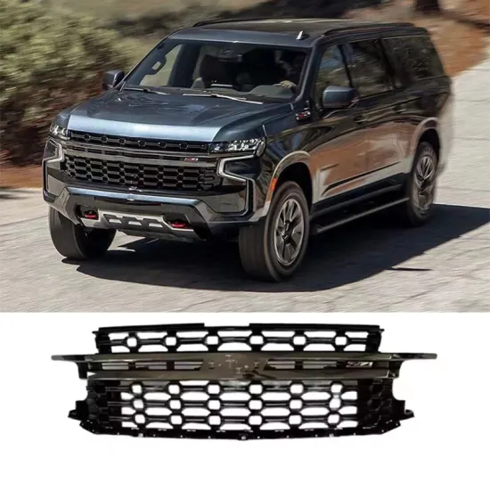 Front Grille Chrome Black Z71 for Chevrolet Tahoe 2018-2019