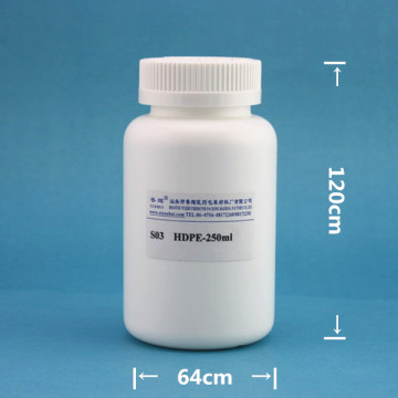 250ml HDPE solid bottle for medicine