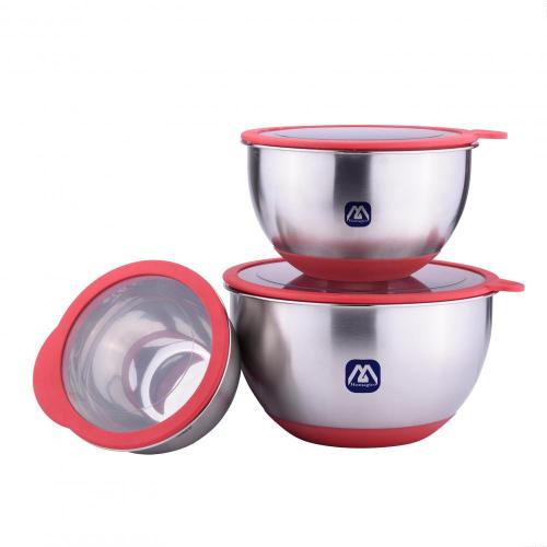 Homagico Stainless Steel Metal Nesting Bowls