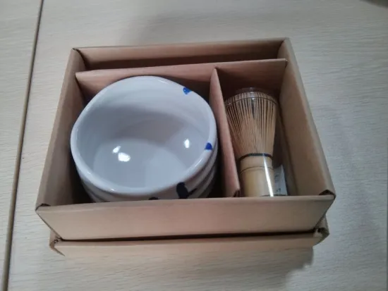 Japanese Matcha Green Tea Gift Set (white)