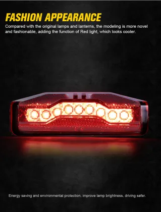 DOT LED Tail Light for 2013-2018 Polaris Ranger XP 1000 900 Crew ATV UTV Accessories