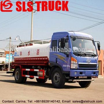 High quality double axles FAW 5000L motor water car
