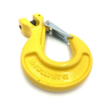G80 Clevis Sling Hook With Latch Forged For General Industry