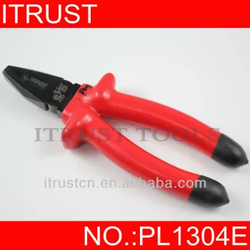 combination plier with insulated handle