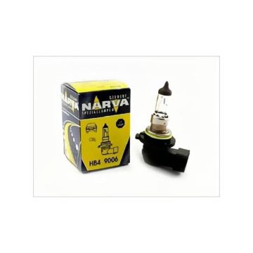 Pair of Narva HB4 / 9006 55W Bulbs: High-Quality Replacement Headlight Lamps
