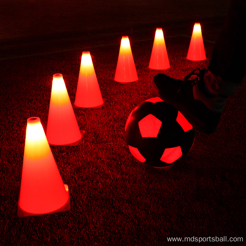 led glow two high quality LED soccer ball