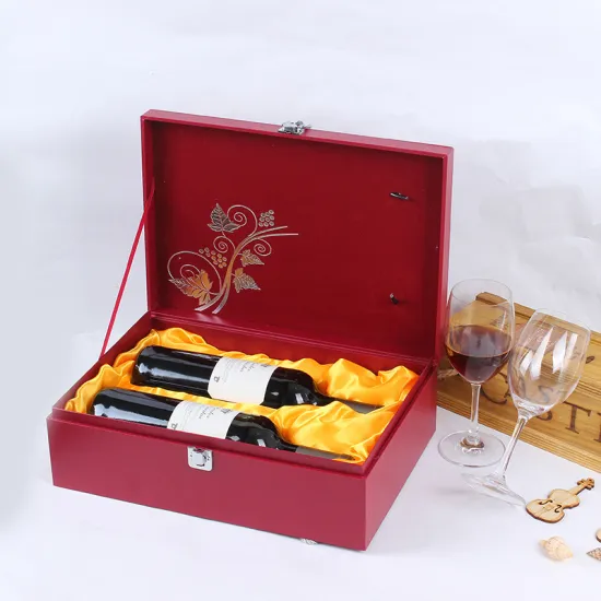 Custom Wooden Packaging Luxury Wine Boxes