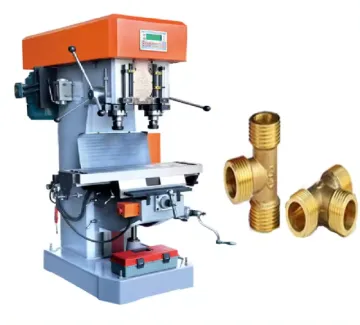 ZS4150X2C Model Brass Check Valve Drilling and Tapping Machine for Faucet Fittings: Brand New Machinery