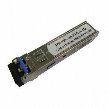 1.25g Sfp Fiber Optic Transceiver Module With Ddmi / Lc Duplex Connector , 40km Link Length