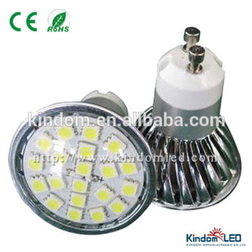 GU10/MR16/E27/E14 5050SMD LED spotlight bulb 4W 320lm Epistar chip