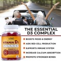 Promotes Bone Health Boost Mood Vitamin D3 Gummies