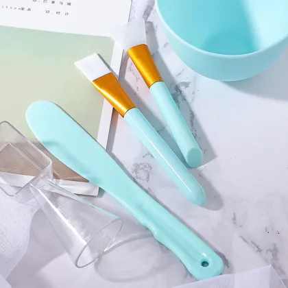 5pcs Facial Mask Brush Set with Silicone Bowl