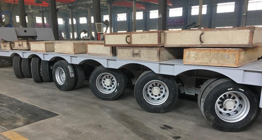 6 Axle Steering Trailer