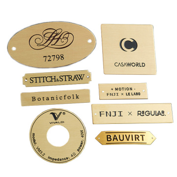 Custom Engraved Metal Door Labels & Name Tags for Furniture
