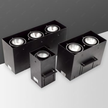 SL-CL5U LED-Gitter-Downlight mit Einzel-, Doppel- und Dreifachköpfen