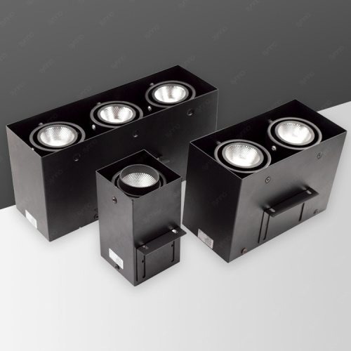 Felületre szerelt lefelé történő kereskedelmi forgalomú könnyű reflektorfények