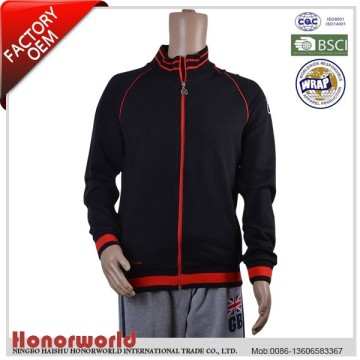 BSCI approved factory 100% cotton terry golf jacket / 100% cotton Lifestyle Sportswear / 100% cotton outwear jacket men