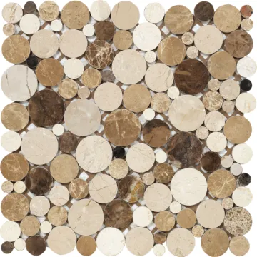 stone design mosaics for kitchen and interior area