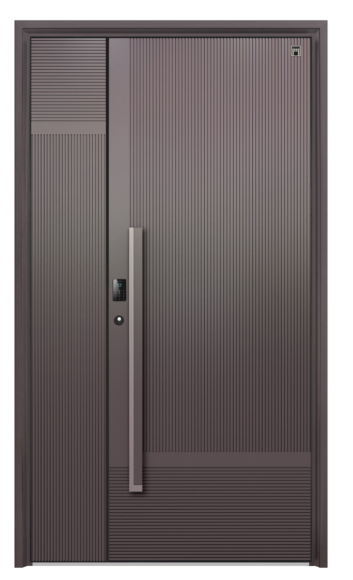 Nangungunang grade aluminyo entrance door villa armored door