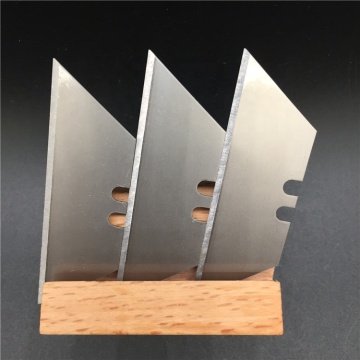 Sampel Percuma Carbon Steel Utility Trapezoid Cutter Blades