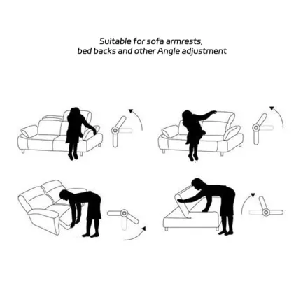 Premium OEM Furniture Hardware and Fittings for Restoration: Sofa Headrest Hinges