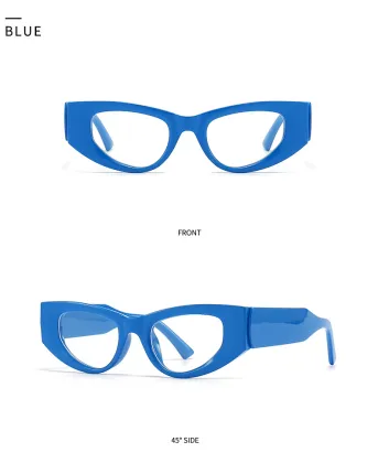 Blue Light Blocking Optical Glasses Frames Cateye Eyeglasses