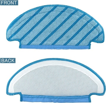 10-Piece Replacement Washable Cloth Mop Pads for Ecovacs Deebot Ozmo T8 Series Vacuums