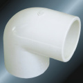 Din Pn10 Air Bekalan Upvc Elbow 90 ° Warna Putih