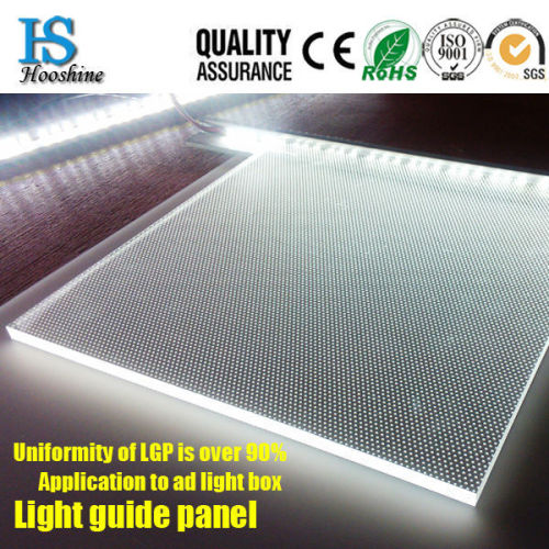 Customized V-cutting Acrylic Light Guide Panel(LGP) Sheet