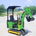 0,8 Tonnen Mini -Bagger mit Boom Swing Bigger