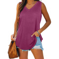 Women's European and American V-Neck Top T-Shirt