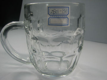 Fancy Beer Glass Mug Machine Made Cheap Transparent Glassware
