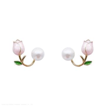 2022 Anting -anting mutiara Temperamen Korea Baru - Kancing Gred Tinggi untuk Wanita