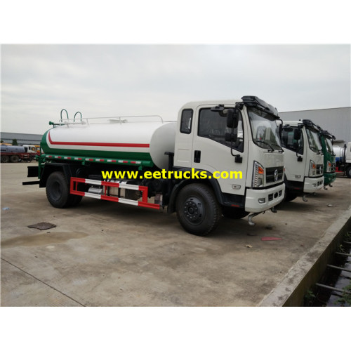 6ton 115hp Transportation Water Tank Trucks