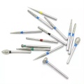 Burs de diamante dental de alta velocidade