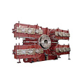 Steel stabilising converter tilting device