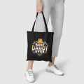 Daddy's Cowboy Charm Pattern Tote Bag