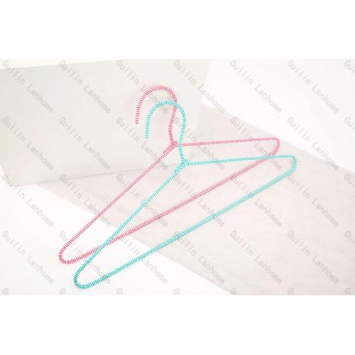 Eco-friendly and Anti-slip Fabric Metal Hanger