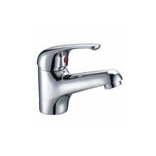 Chrome Palara Idẹ nikan iho agbada faucet