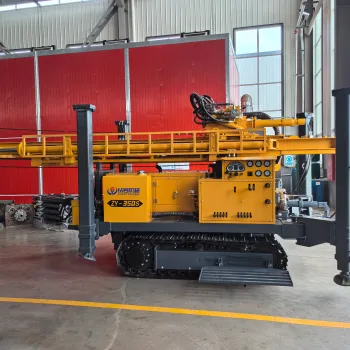 Crawler Water Well Drilling Rig ZY350S
