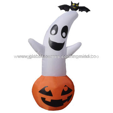 Christmas Inflatable for Advertising Halloween Pumpkin, Various Colors Available