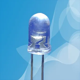 5mm White Round  Dip Led Lamp ( 8000mcd - 25000mcd 3000 - 15000k )