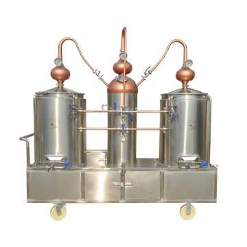 Copper Still Alcohol Distiller & Essential Oil Distillation Equipment