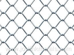 Galvanized Diamond Chain Link Fence for Sports Area