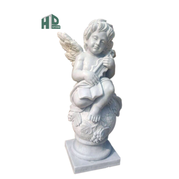 Large Virgin Mary Statues: Carving Life-Size Granite Angel Garden Statues from Stone