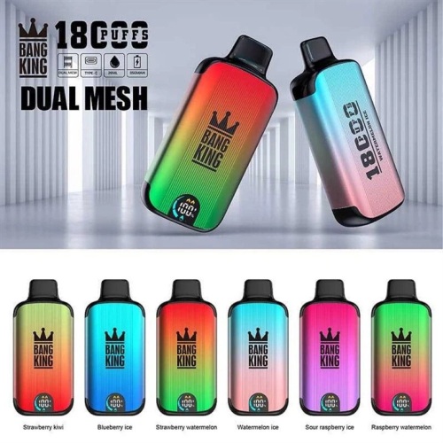 Bang King Digital 18000 Puffs Vape Pod Vape Vapes en gros إلكترونية يجاره